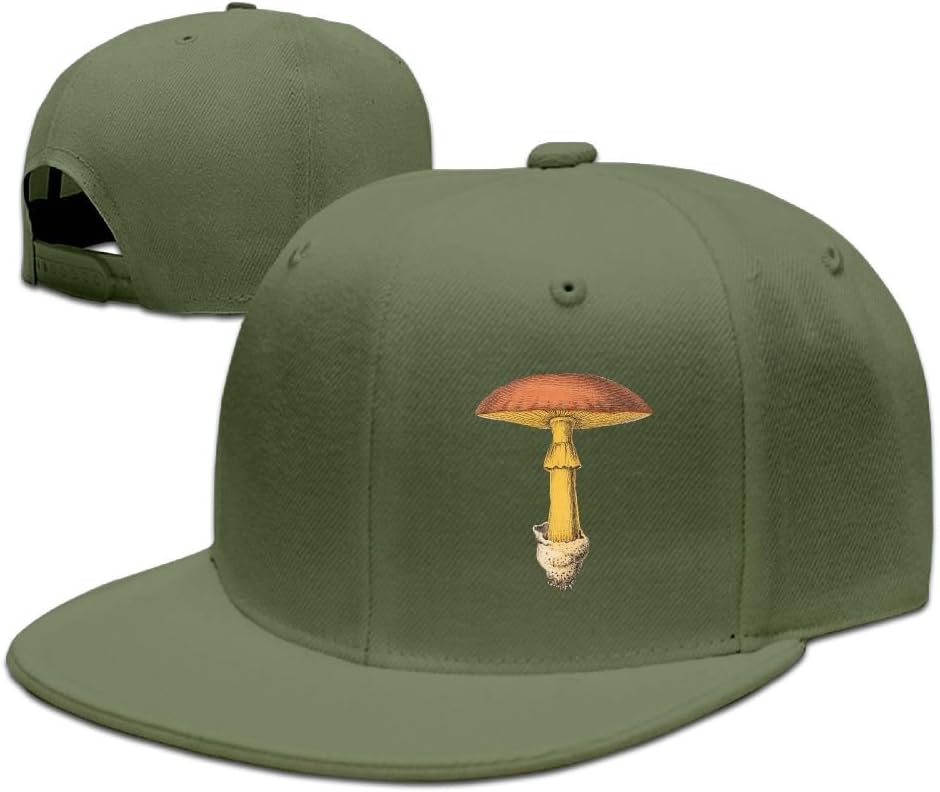 POEir Psychedelic Magic Mushroom Smoking A Human Baseball Caps Snapbacks