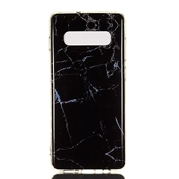 Lomogo Samsung Galaxy S10+ (S10 Plus) / G975 Case Soft Silicon Case Shockproof Anti-Scratch Marble Case Cover for Samsung Galaxy S10+ (S10Plus) - LOYHU190142 L10