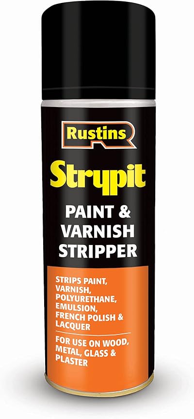 RUSTINS Strypit Spray 500 ml Paint & Varnish Stripper
