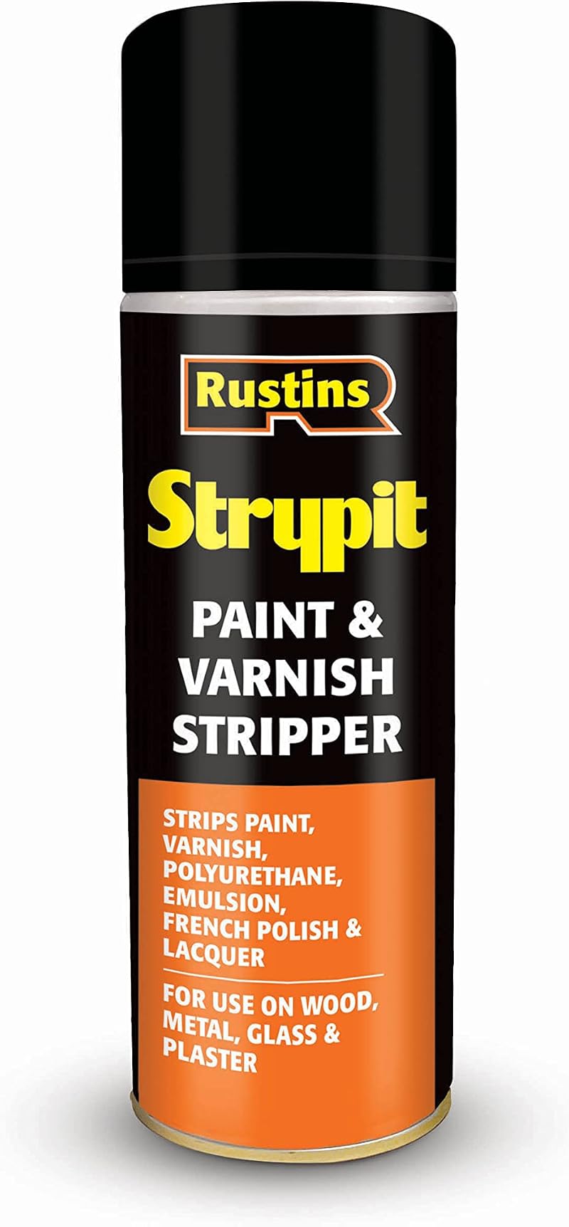 RUSTINS Strypit Spray 500 ml Paint & Varnish Stripper