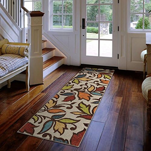 Carolina Weavers Indoor/ Outdoor Desiree Ivory Runner (2'3 x 8')
