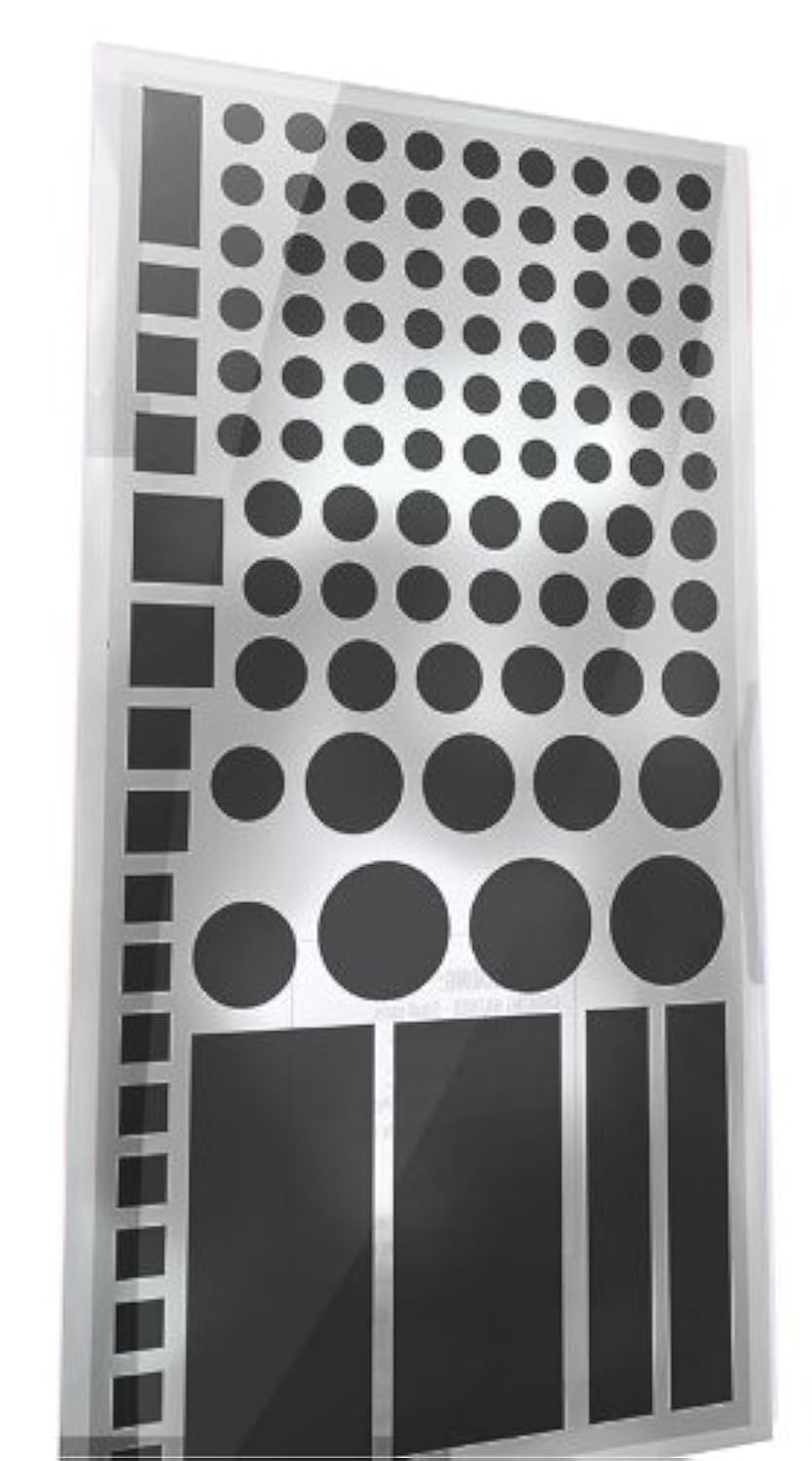 Photo 1 of LIGHTDIMS Original Strength - LED dimming Covers for Routers, Electronics and Appliances and More. Dims 50-80% of Light, in Minimal Packaging Light (1 Sheet).