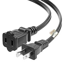 US AC Power Extension Cable Cord SPT-2 16AWG/2C
