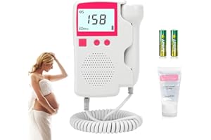 NABOET Bags for Baby Monitor Heartbeat Pregnancy Accessories Pocket Portable Doppler Fetal Heart Rate Monitor Bag Easy to Use-F1