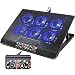 Kingpeony KP-1 6 Fans Laptop Cooling Pad for MacBook Pro/Air HP Notebook, Black