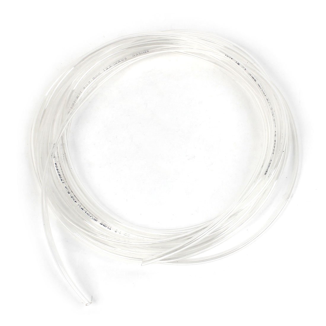 uxcell 5 Meter 16.4Ft 4 x 2.5mm Pneumatic Air PU Hose Pipe Tube Transparent