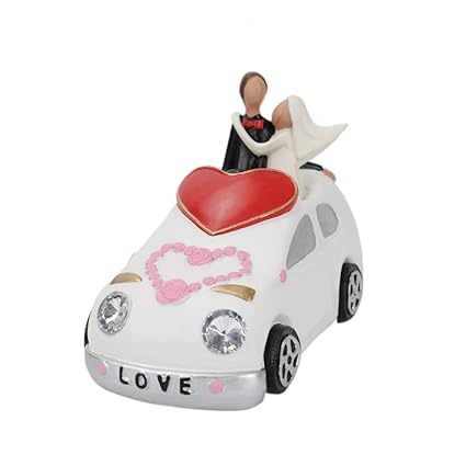  Buorsa Resin Cake Toppers Golden Marriage