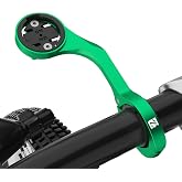 Out Front Mount for Garmin &amp; Wahoo Bike GPS Computers,Aero Bars Computer Mount Design Compatible with 25.6mm &amp; 31.8mm Handlebar,Universal Cycling Accessory for Bike Flashlight &amp; Sport Camera