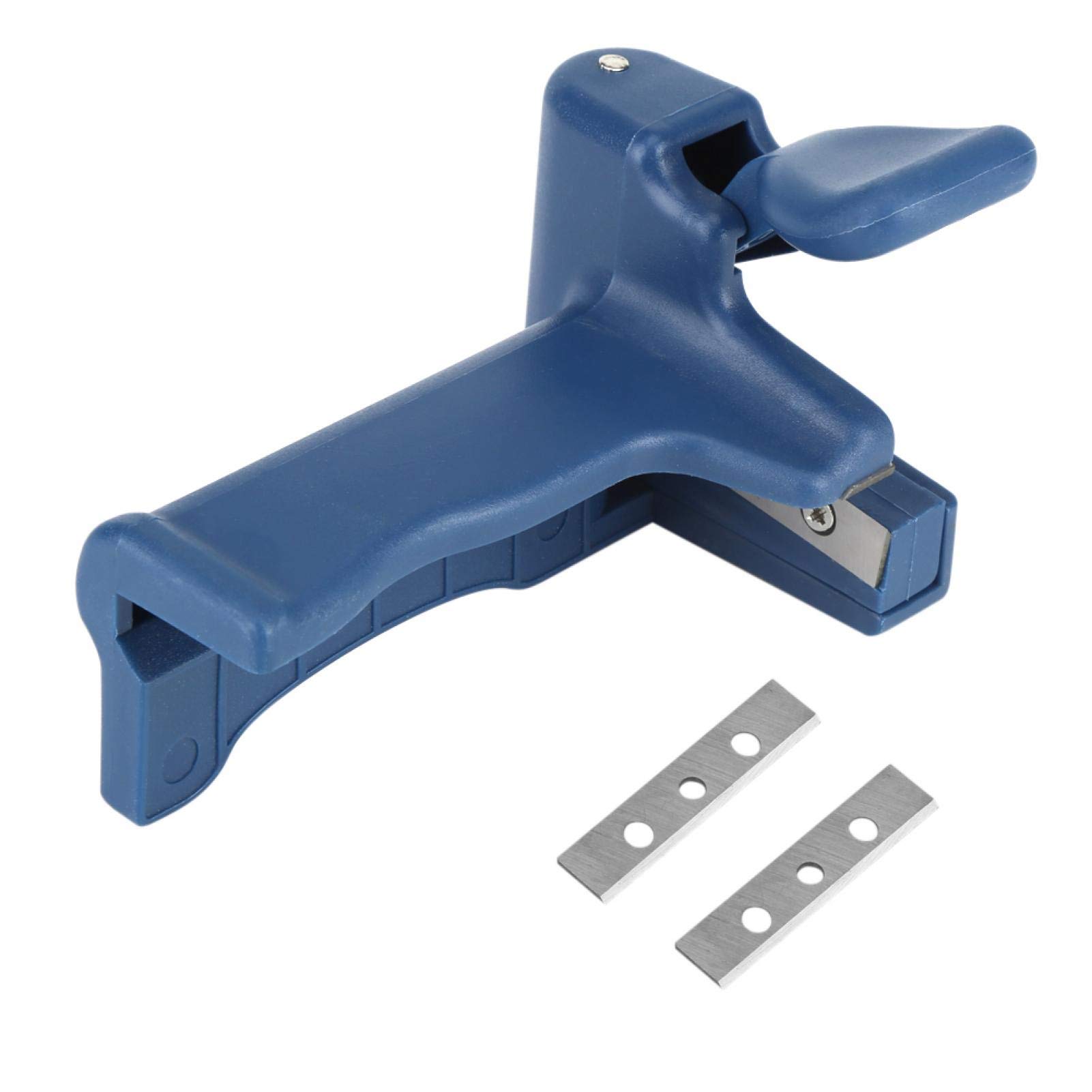 Edge Banding Trimmer, Mini Handle Edge Trimmer Edgebanding End Trimmer Edge Banding Machine End Cutter Set for Wood Furniture Cabinet Manual Tail Trimming Woodworking Tool Plastic