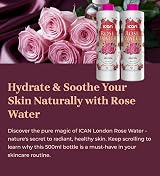 Ican London Natural Rose Water 500ml Pure Skincare Toner Aromatherapy Mist view 2