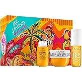 Sol de Janeiro Gift Set - Rio Body Retreat | Brazilian Bum Bum Cream 5 fl oz., Brazilian Play Body Wash 3 fl oz., Cheirosa 62 Perfume Mist 3 fl oz.