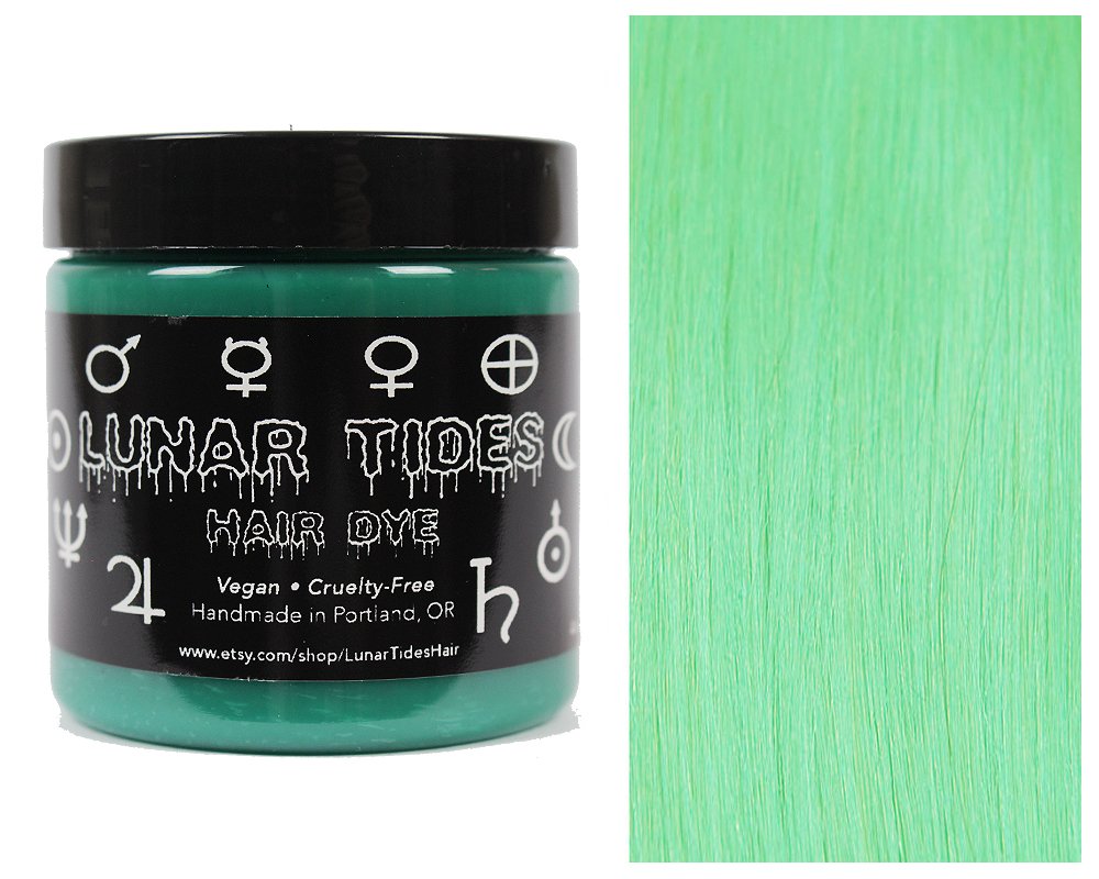 Amazon Com Lunar Tides Hair Dye Beetle Pastel Mint Green Semi