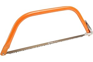 GREAT NECK GreatNeck BB24 Bow Saw 24", Hand Saws for Tree Trimming and Clearing Brush, Easy Hand Saw Blade Changes, Tubular Steel Frame Tree Saw