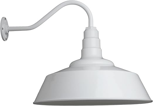 Large Gooseneck Barn Light The Redondo Standard Warehouse Steel