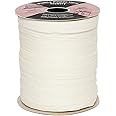 Seebery Raffia Ribbon for Crafts - Raffia Yarn Grass Twine for Gift Wrapping, DIY Decoration & More | Matte String Paper Rope for Crochet - 1/4'' Wide, 100 Yards, Beige