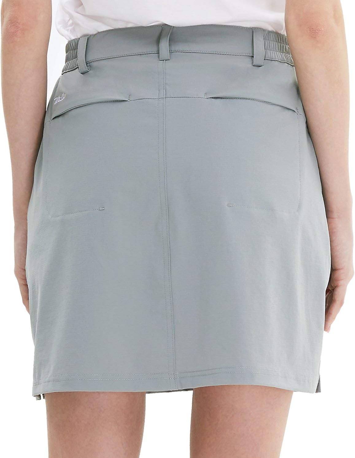 Willit Women's Outdoor Skort Golf Skort Casual Skort Skirt UPF 50+ Quick Dry Zip Pockets Active Hiking: Clothing