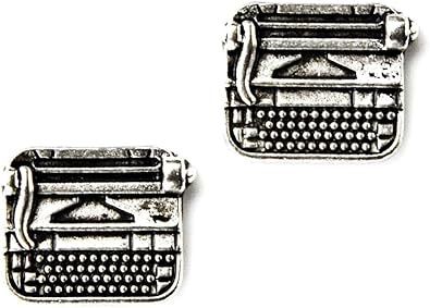 Regalo Fidanzato Natale.Gemelli A Forma Di Macchina Da Scrivere Fidanzato Regalo Di Natale Confezione Regalo Inclusa Amazon It Gioielli