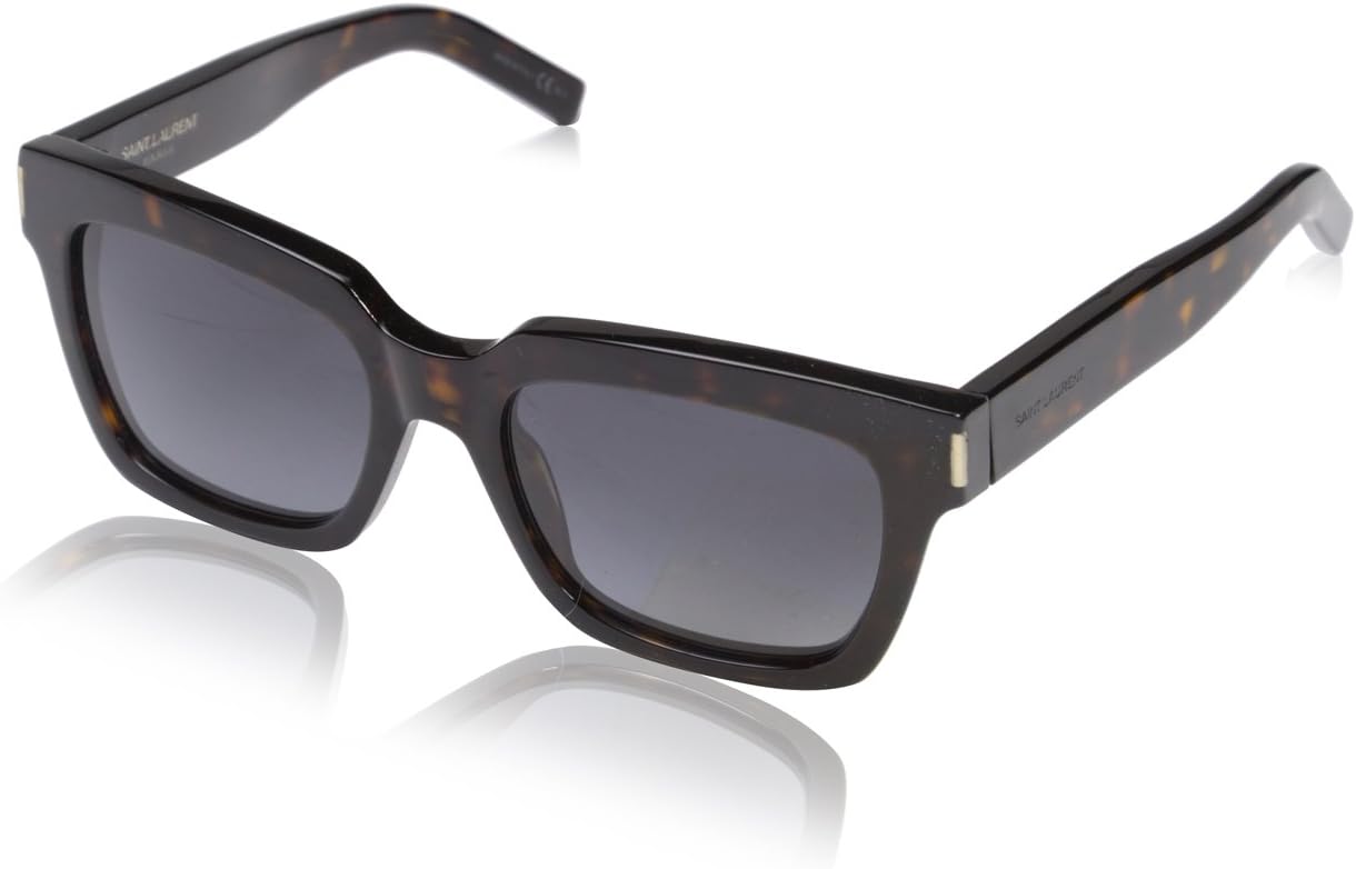 Yves Saint Laurent Bold 1/S Sunglasses-0086 Dark Havana (HD Gray Grad Lens)-54mm