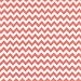 Trend Lab White Chevron Print Changing Pad Cover, Coral Pink