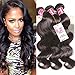 UNice Hair Icenu Series 22 24 26inch Brazilian Virgin Human Hair Weave 3 Bundles Deal Brazilian Body Wave Hair Weft Extensions Natural Color