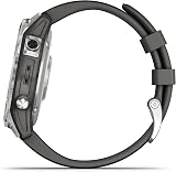 Garmin fēnix 7 Multisport GPS Watch Silver Graphite Band view 5
