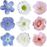 Cute Flowers Shaped Sticky Notes Set 270 Sheets Self Adhesive Removable Small Fun Sticky Notes for Kids and Women 9 Pads
