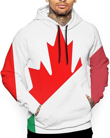 canadian flag hoodie