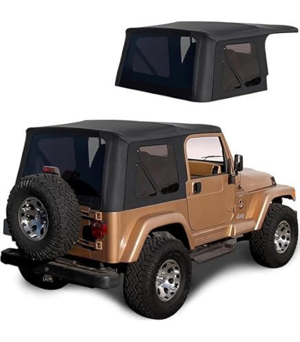 Rampage 109735 Frameless Trail Top - Jeep, Convertible