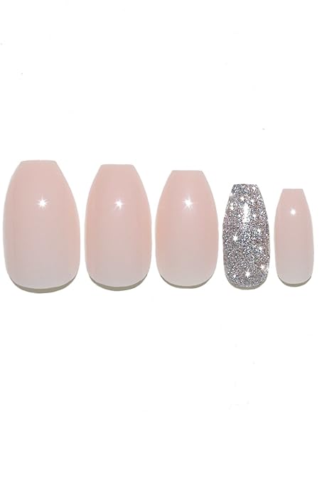 Amazon Com Static Nails Reusable Pop On Manicure Set Ballet