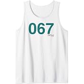 Squid Game Player 067 Costume Tank Top