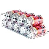 Dedaozhe Stacking Can Dispenser,Soda Can Organizer for Pantry,Soda Can Drink Organizer Dispenser for Refrigerator Fridge Pantry,Refrigerator Organizers and Storage Sack Canning Racks,1 Pack