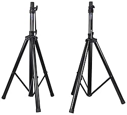 Rockville RVES1 Tripod DJ PA Speaker Stands