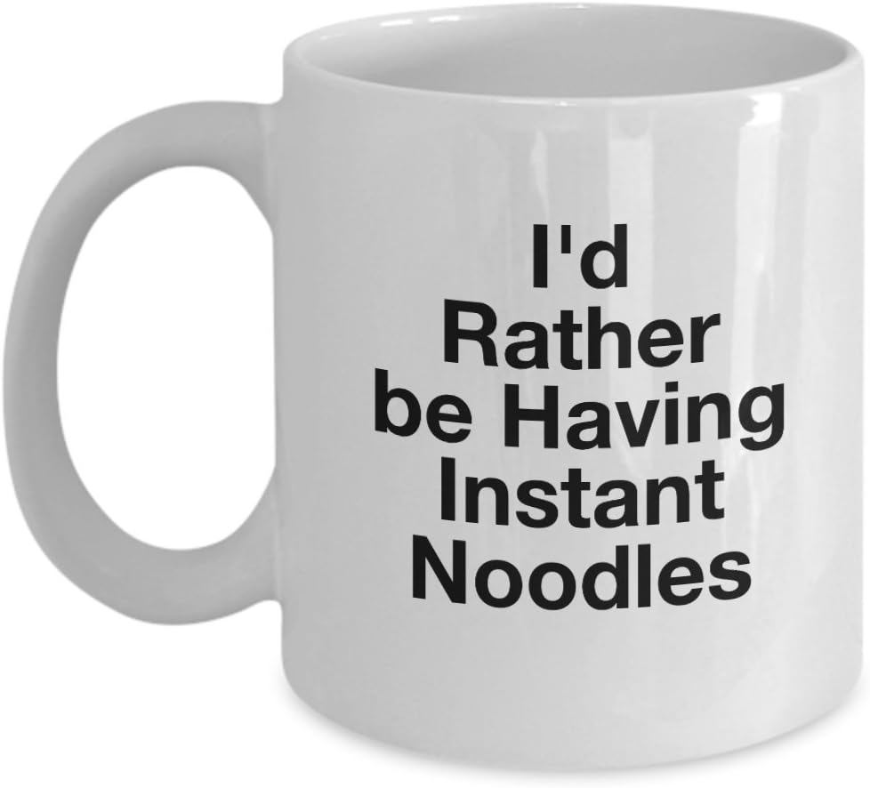 Instant Noodles Mug 11 & 15 oz Coffee Mug Ceramic Tea Cup