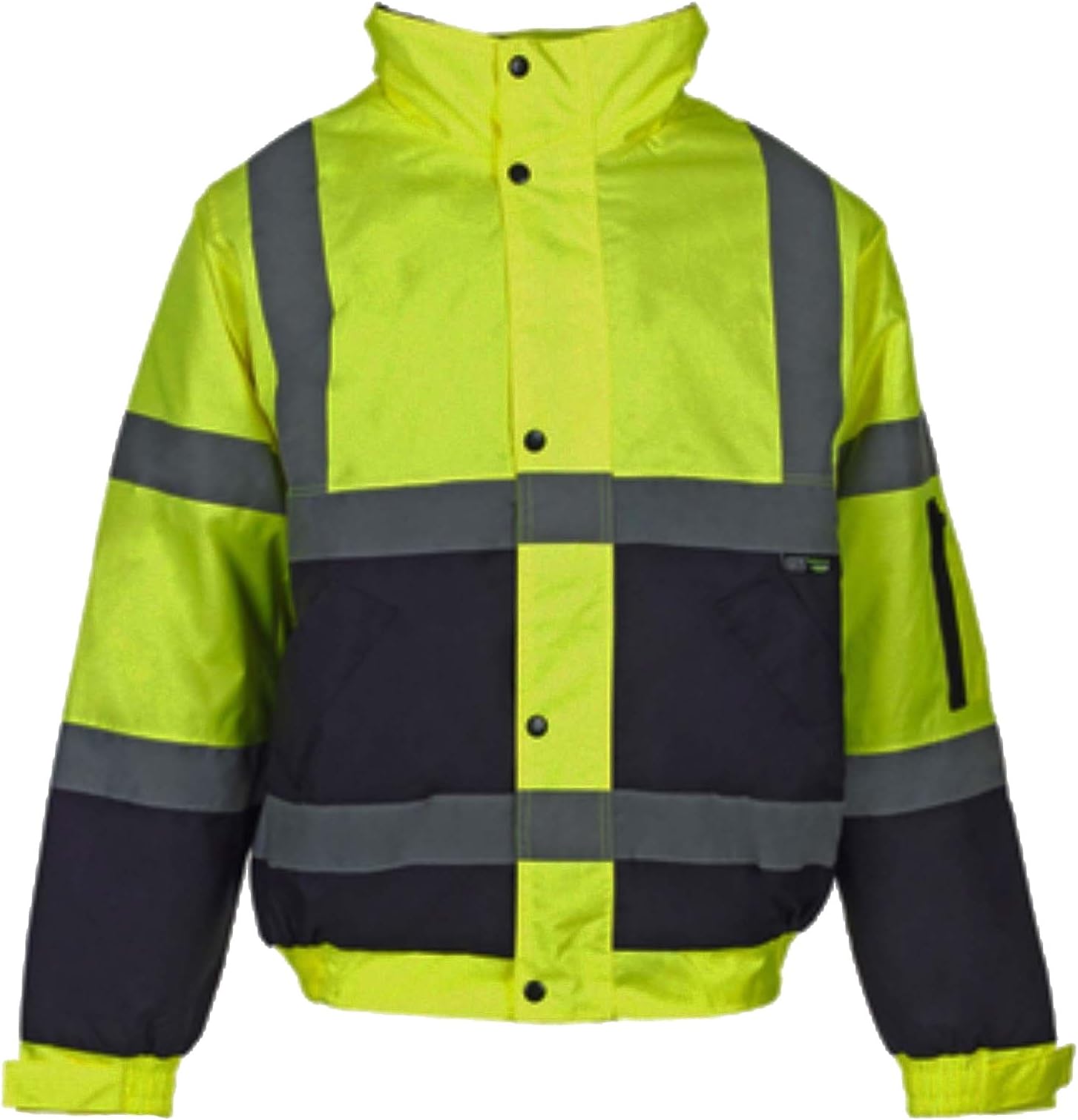 Kapton Hi Viz High Vis Visibility Bomber Jacket Work Coat Security Jacket Waterproof