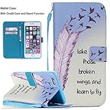 iPhone 7 Plus Wallet Case,iPhone 7 Plus Cover,Lincde Linycase PU Leather Case Wallet Flip Stand [Flap Closure] Case+Lanyard for iPhone 7 Plus 5.5