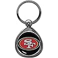 Siskiyou NFL unisex-adult Chrome Key Chain