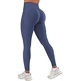 YEOREO Seamless Workout Leggings for Women Butt Lifting Hidden Scrunch Leggings High Waisted Gym Yoga Lilliean Impact Pants