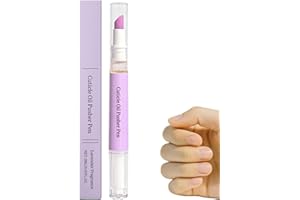 Cuticle Pen 2-in-1 Nail Oil Pen & Cuticle Pusher for Daily Moisturizing Gentle Formula for Dry Cuticles and Nails Portable Na