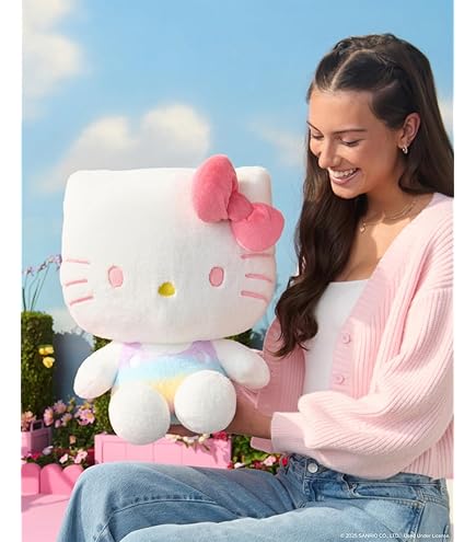 Amazon.com: Sanrio 230243 Sanrio Plush LLL Hello Kitty, Hello