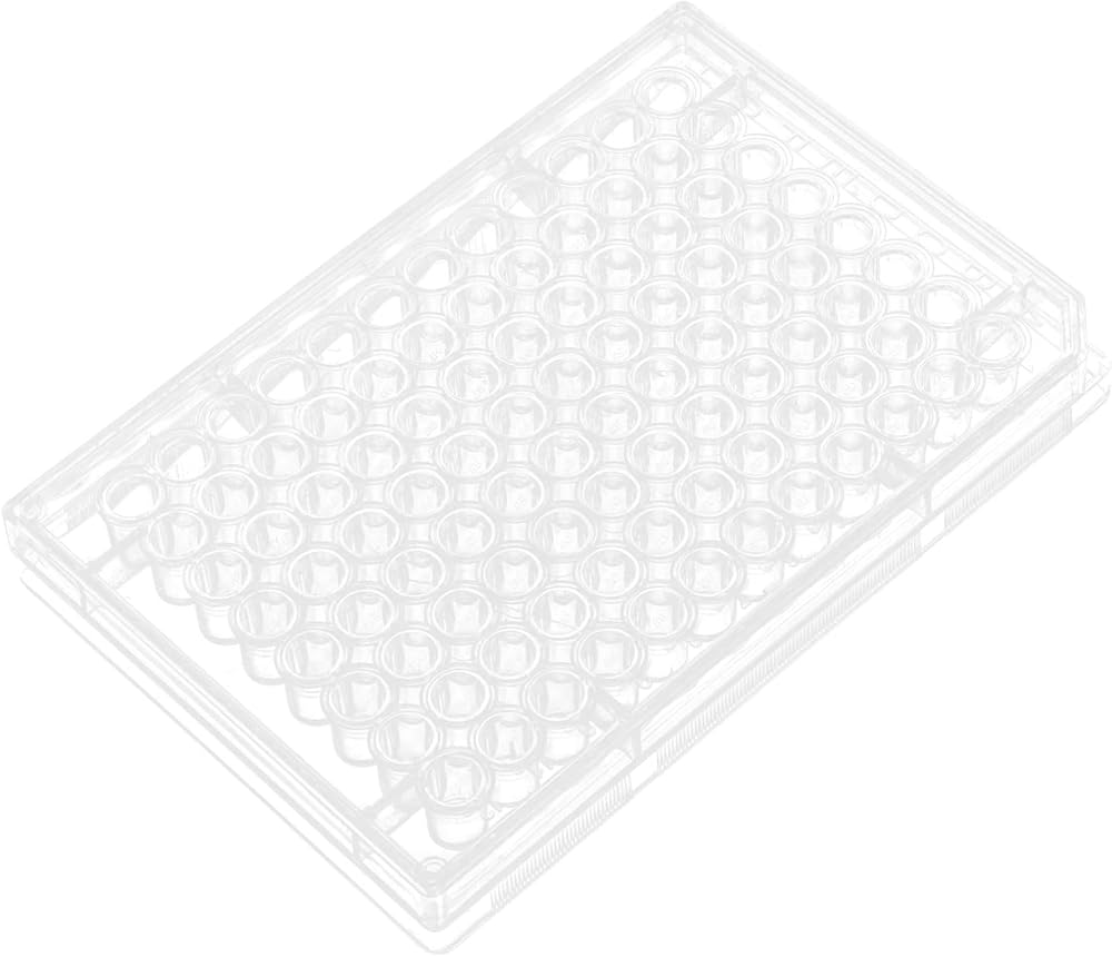 PLAFOPE 96 Hole Culture Plate 300ul Flat Bottom Microplate for Migration Studies