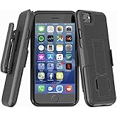 Encased DuraClip for iPhone SE 2022 3rd Gen Case with Belt Clip and Kickstand Holster (Fits iPhone 7/8/SE)