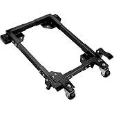 VEVOR Mobile Base, 1500 lbs Capacity, Adjustable from 18" x 24" to 26.5" x 31.5", Heavy Duty Universal Mobile Base Stand with Swivel Wheels, for Woodworking Equipment, Bandsaw, Power Tools, Machines