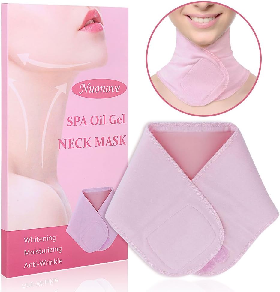 Neck Mask, SPA Gel Neck Wrap, Moisturising Gel Neck Wrap, Essential Oil Gel Neck Mask, Anti