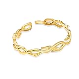 The Hunger Games Finnick Bracelet Gold Fire Bangle