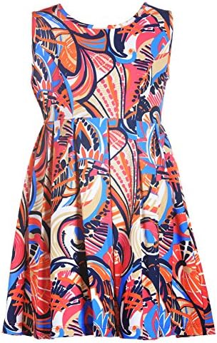 JUDE CONNALLY Rachel Fit and Flare Fanfair Harbor Blue M Womens Dress