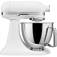 Kitchenaid Artisan Mini Plus 3.5-Qt. Tilt-Head Stand Mixer with Flex Edge Beater,Matte White