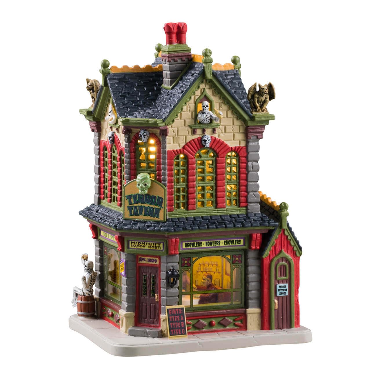 Lemax Terror Tavern #45213: Resin Halloween Village Sculpture, Dark