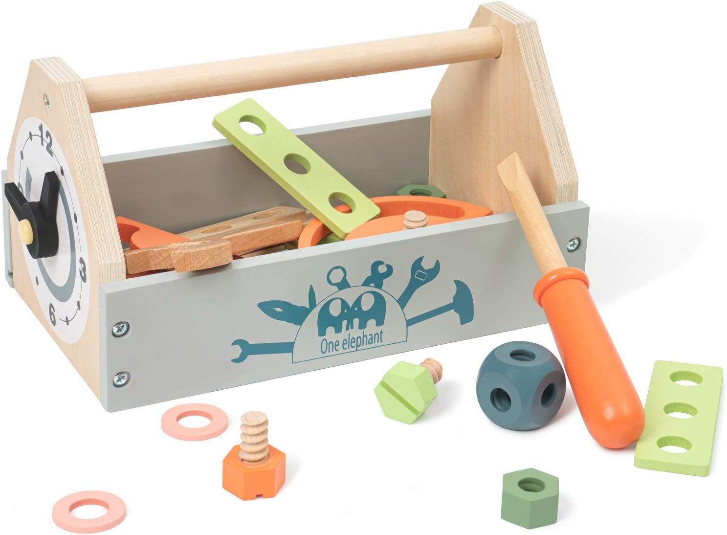 Wooden kids tool kit Clearance