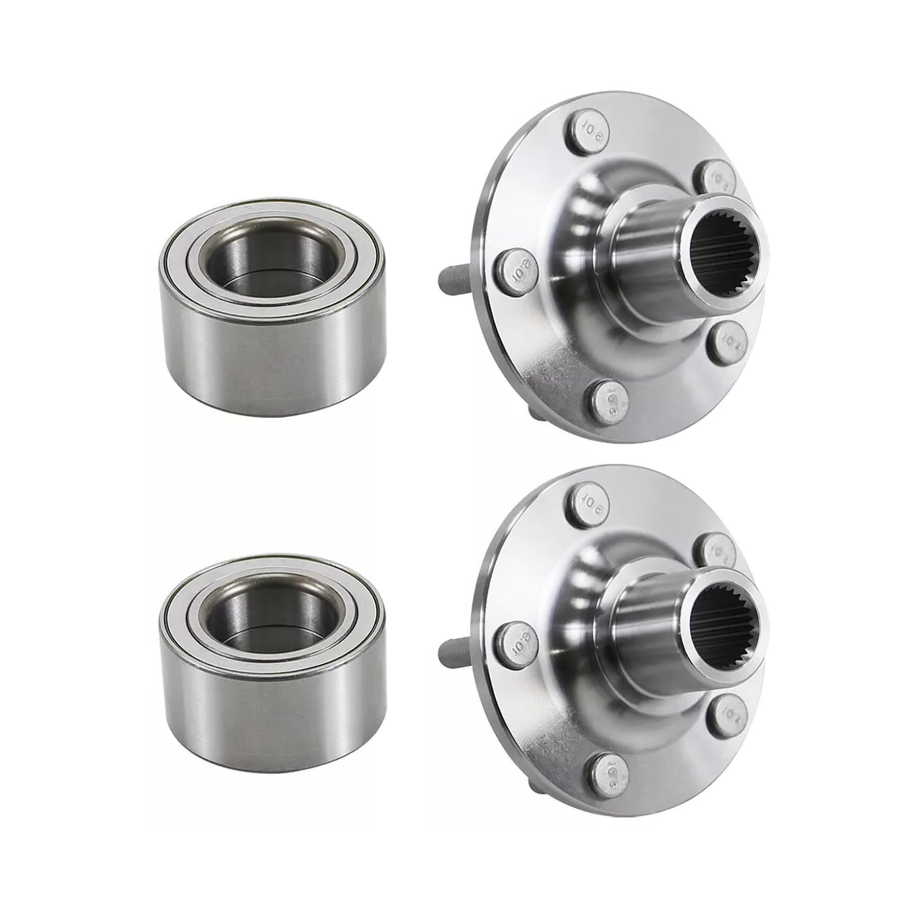 Photo 1 of 2PCS Front Wheel Hub Bearing Assembly Fit for Ford Escape 2013-2019, Fit for Lincoln MKC 2015-2019, Replaces HUB81 510110