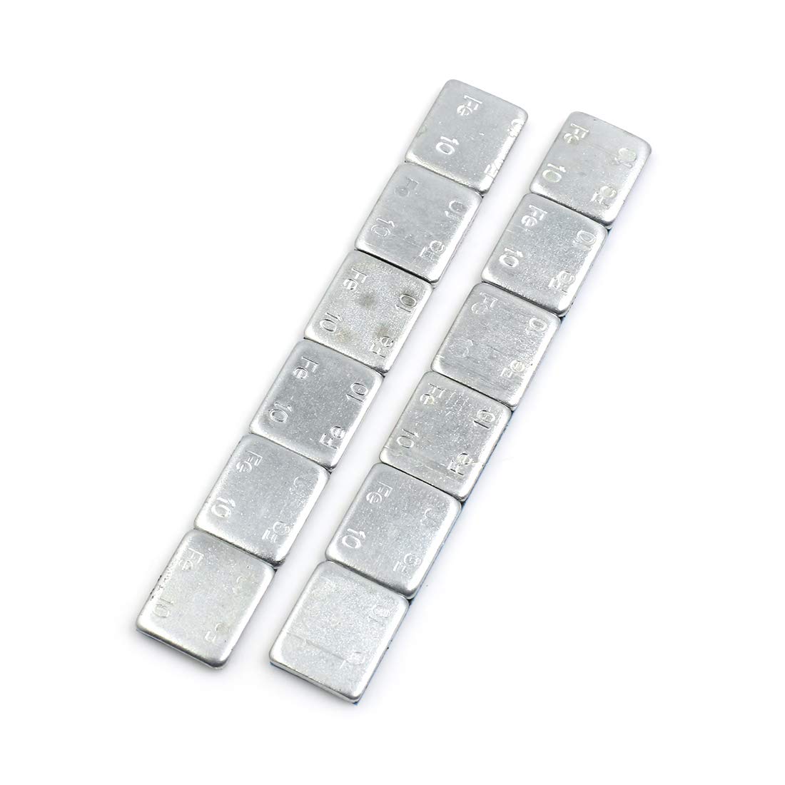 F FIERCE CYCLE 2.1oz Motorcycle Car Wheel Balance Weights Strips 136 x 19mm 2pcs